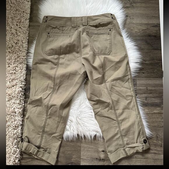 WOMENS EDDIE BAUER CAPRIS SIZE 8 - Picture 3 of 4